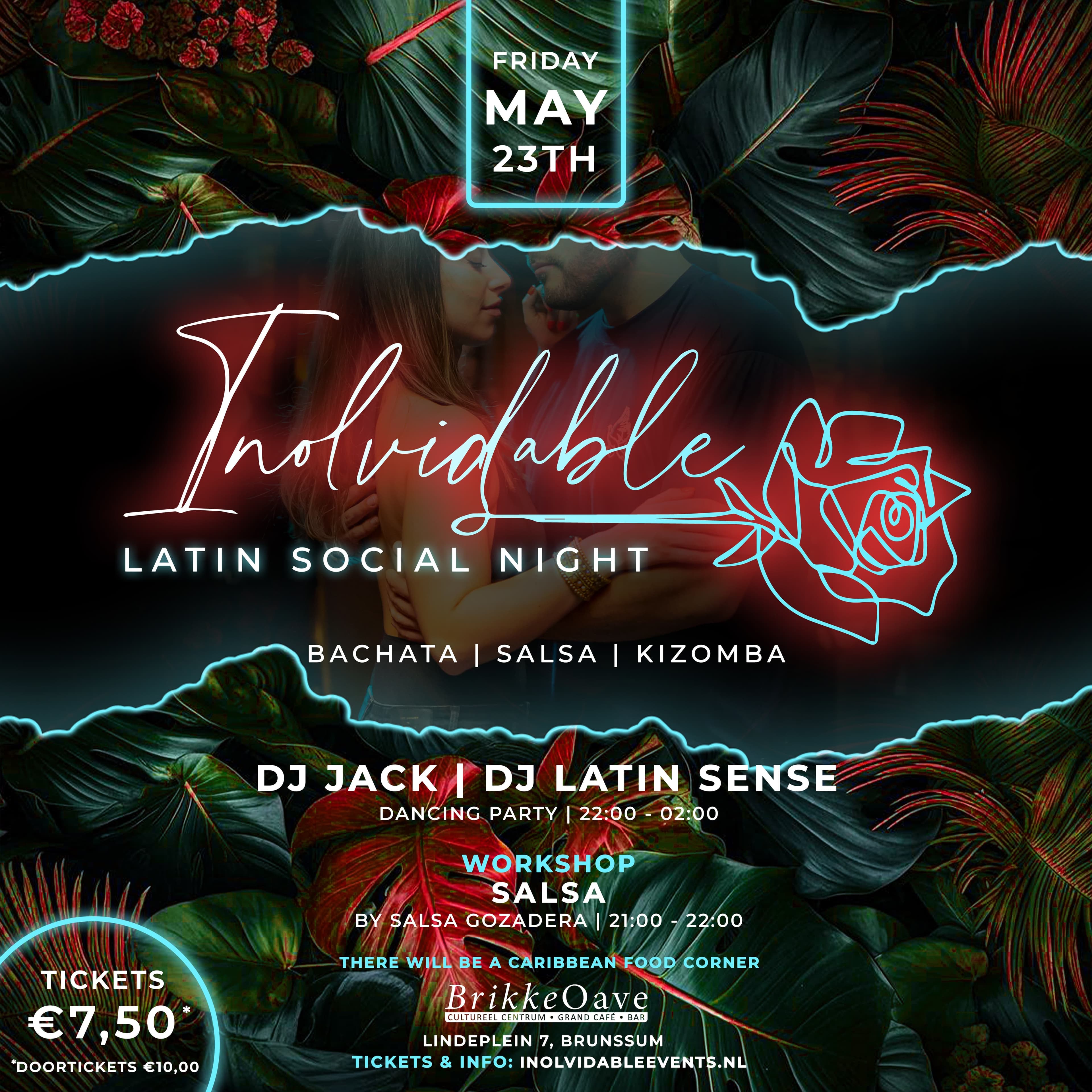 INOLVIDABLE LATIN SOCIAL NIGHT